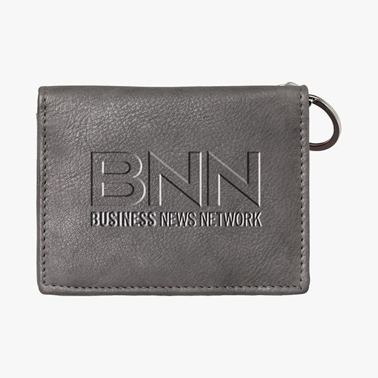 Genuine Leather ID Holder - Debossed