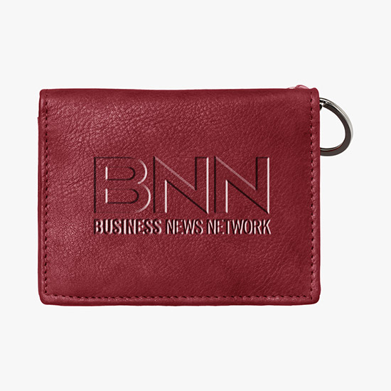 Genuine Leather ID Holder - Debossed
