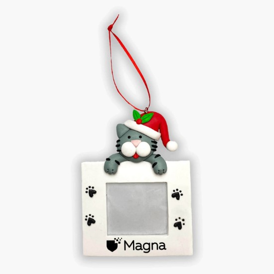 Cat Picture Frame Ornament