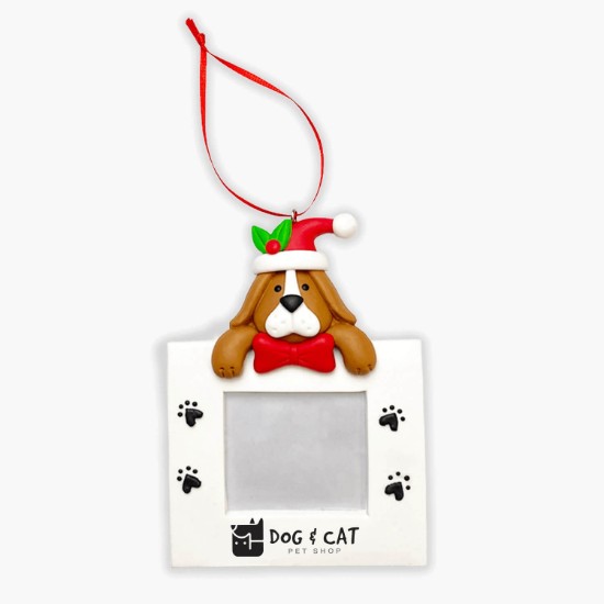Dog Picture Frame Ornament