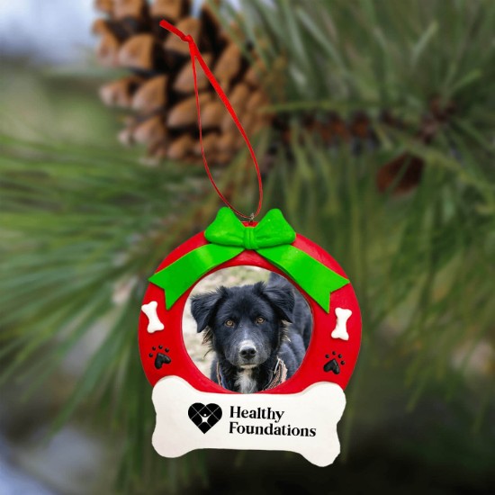 Wreath Pet Picture Frame Ornament