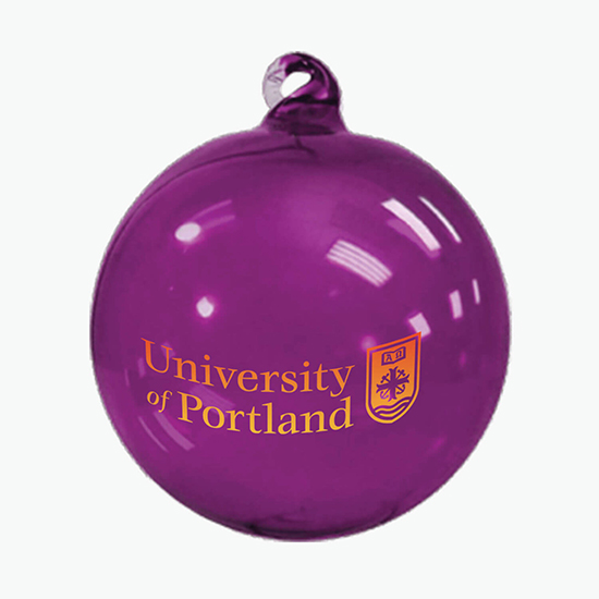 Hand Blown Glass Ornament - Full Color