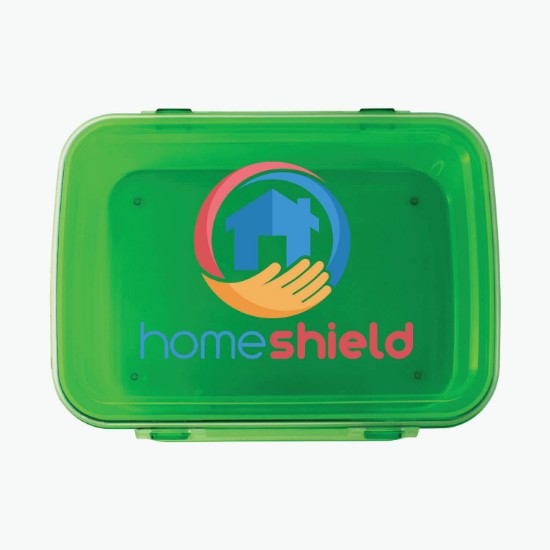 Clip Top Lunch Container - Full Color