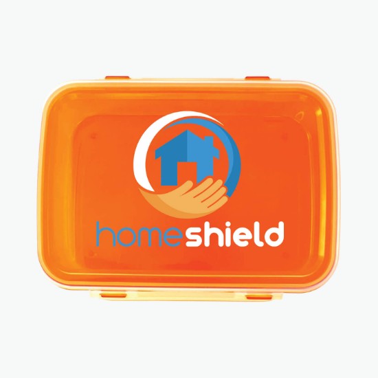 Clip Top Lunch Container - Full Color