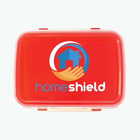 Clip Top Lunch Container - Full Color
