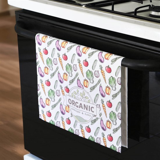 Recycled Full Color Tea Towel