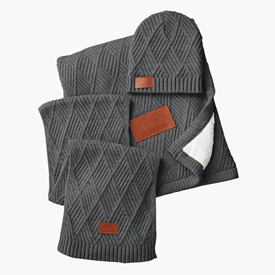 Leeman Trellis Knit Gift Set