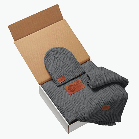 Leeman Trellis Knit Gift Set
