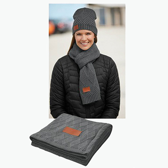 Leeman Trellis Knit Gift Set