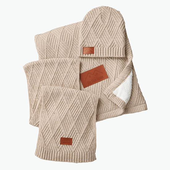 Leeman Trellis Knit Gift Set