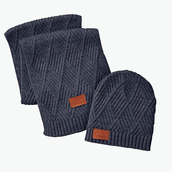 Leeman Trellis Knit Bundle and Go Gift Set