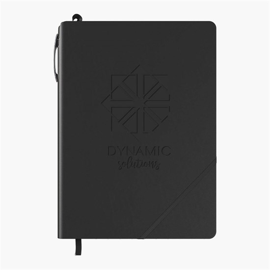 Roland Hard Cover Journal and Pen Combo - Debossed