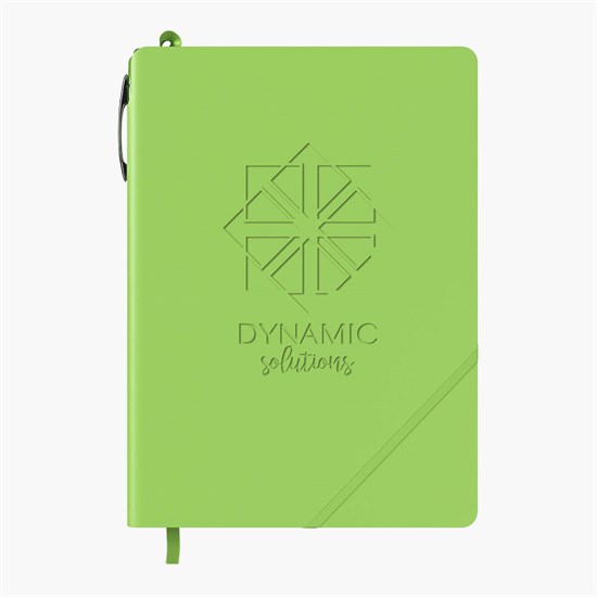 Roland Hard Cover Journal and Pen Combo - Debossed