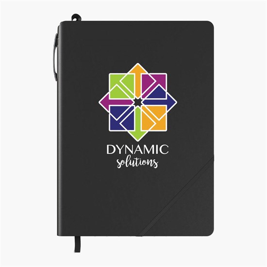 Roland Hard Cover Journal and Pen Combo - Full Color