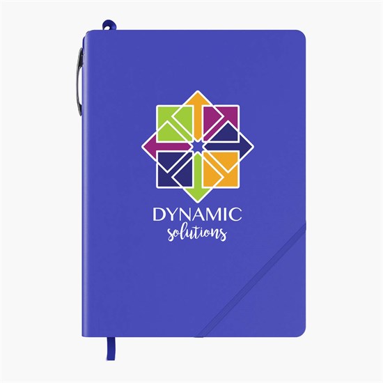 Roland Hard Cover Journal and Pen Combo - Full Color