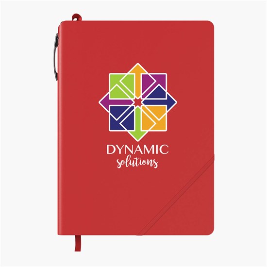 Roland Hard Cover Journal and Pen Combo - Full Color