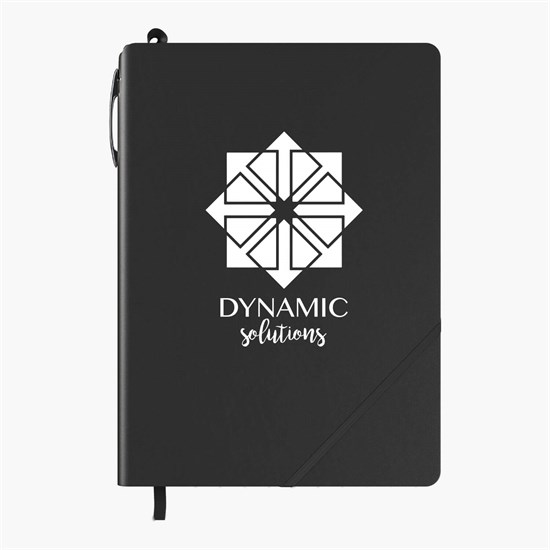 Roland Hard Cover Journal and Pen Combo - Printed