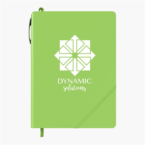 Roland Hard Cover Journal and Pen Combo - Printed