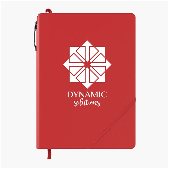 Roland Hard Cover Journal and Pen Combo - Printed