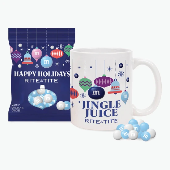Classic Mug with Color Choice M&M's - 2 oz