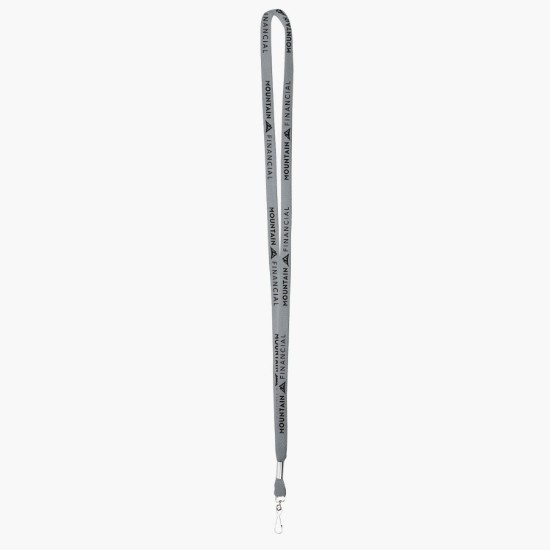 3/8 Cotton Comfort One-Ply Lanyard - Swivel J-Hook