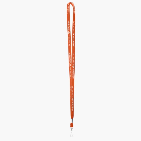 3/8 Cotton Comfort One-Ply Lanyard - Swivel J-Hook