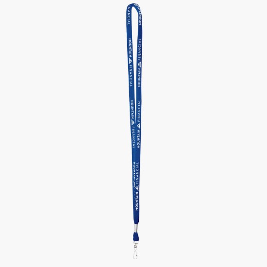 3/8 Cotton Comfort One-Ply Lanyard - Swivel J-Hook