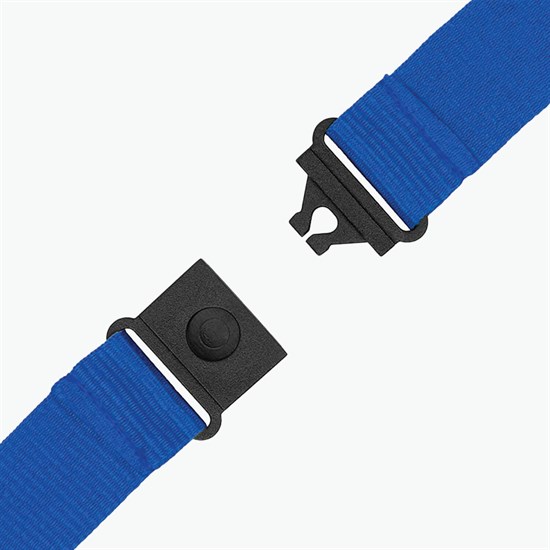 1 Recycled Lanyard with Buckle Release and Safety Breakaway