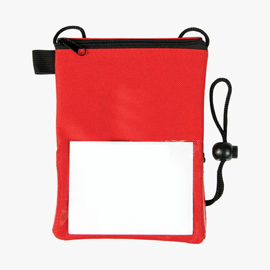 Polyester Neck Wallet - Blank