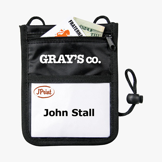 The Budgeteer's Badge Holder