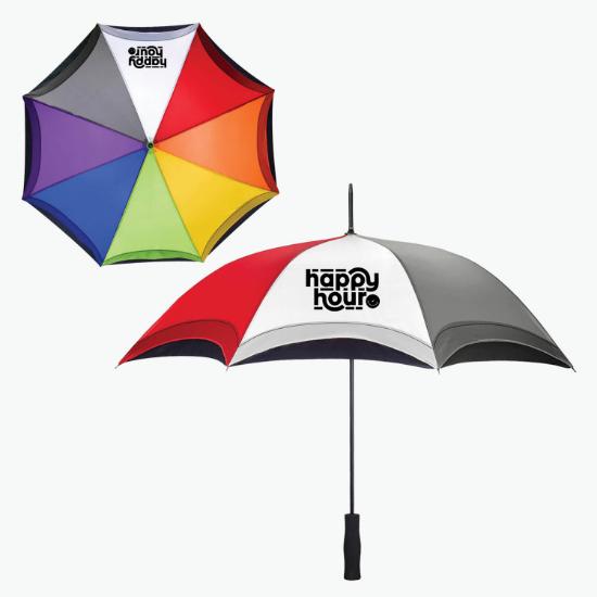 46 Inch Arc Rainbow Umbrella - 24-Hour Production