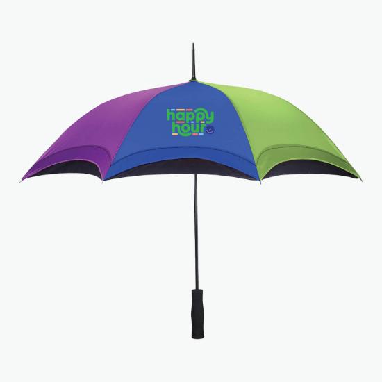 46 Inch Arc Rainbow Umbrella - Full Color