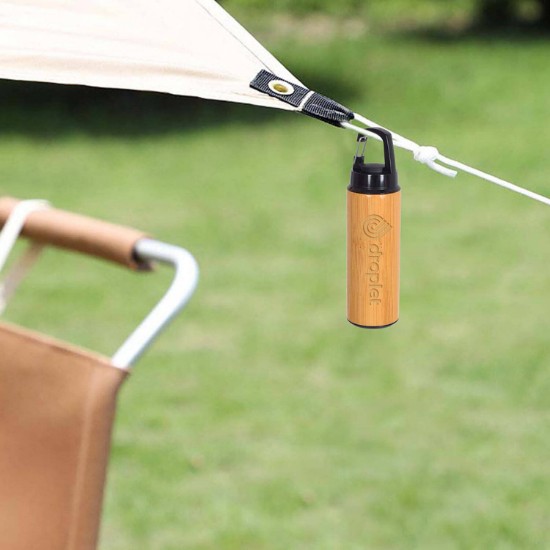 Bamboo Clip Flashlight - Engraved