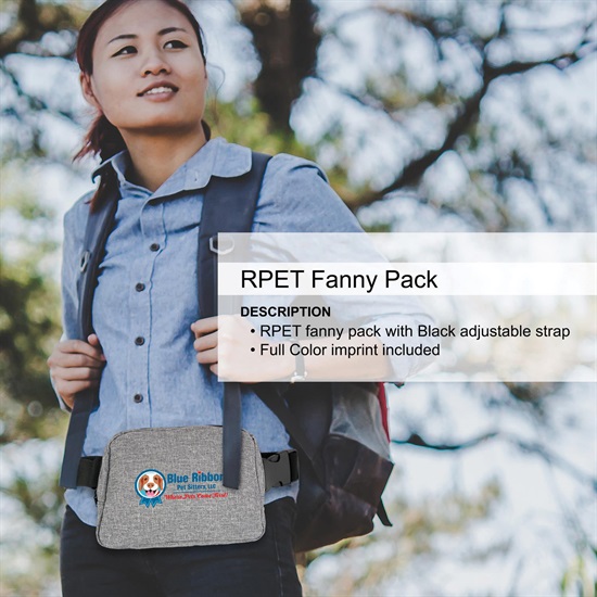 Recycled RPET Fanny Pack