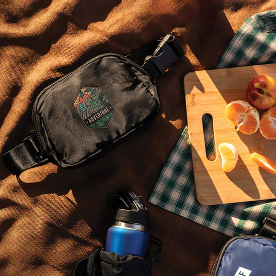 Carryall Recycled Belt Bag - Full Color