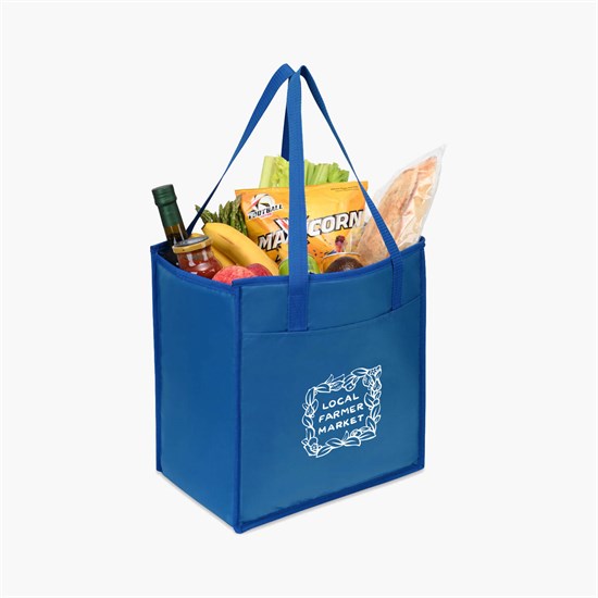 Arlo rPET Insulated Grocery Shopper Tote - 14.5 x 13.5 - 24-Hour Production