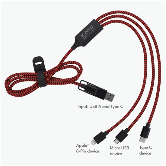 Braided All-Over Charging Cable - 24-Hour Production