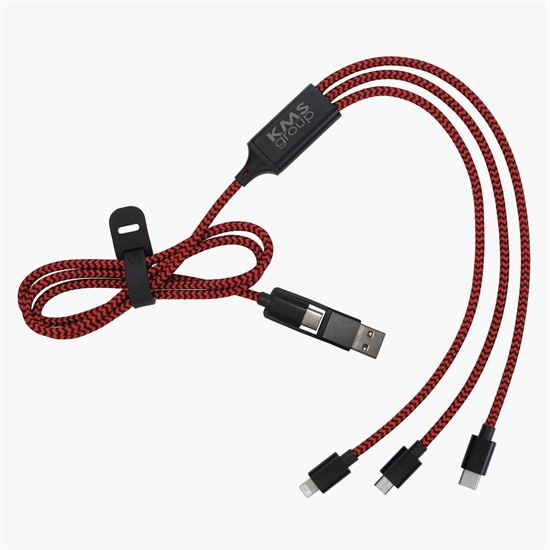 Braided All-Over Charging Cable - 24-Hour Production
