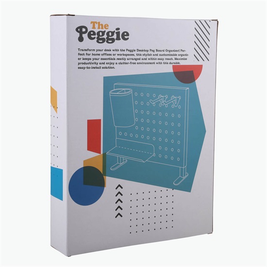 Peggie - Desktop Pegboard Organizer