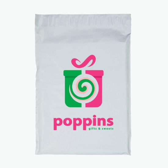 9.5 x 12 Plastic Mailer Bags - Full Color