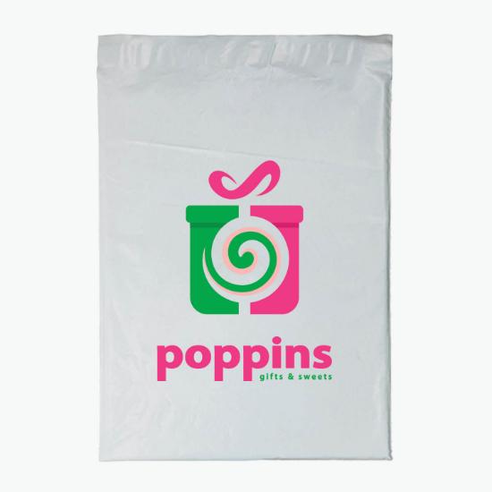 12 x 15.5 Plastic Mailer Bag - Full Color