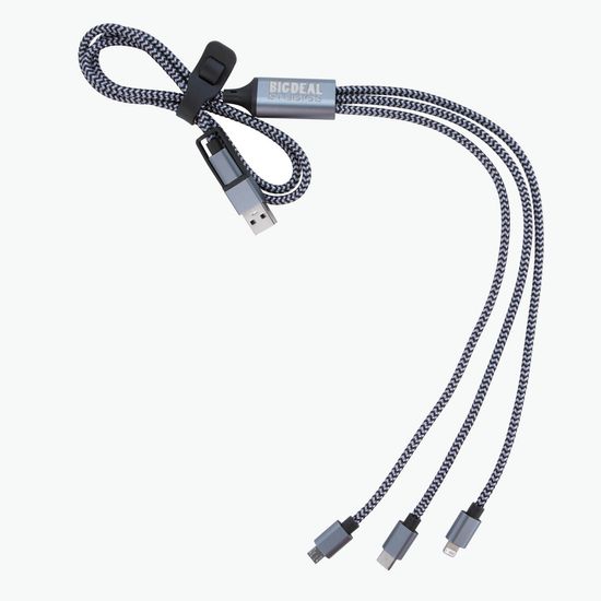 Braided 60W Charging Cable - Engraved