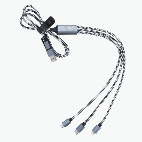 Braided 60W Charging Cable - Engraved