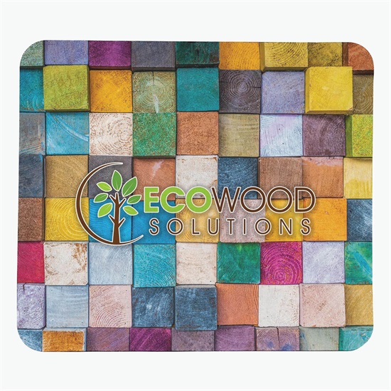 Budget Full-Color Recycled Mouse Pad