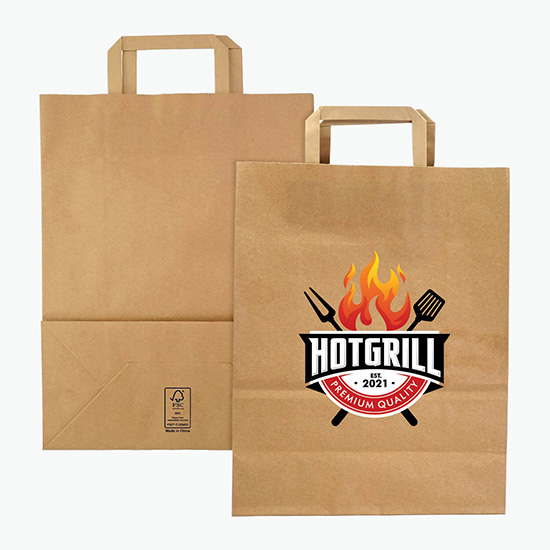 Large Paper Shopping Bag - 13 x 10