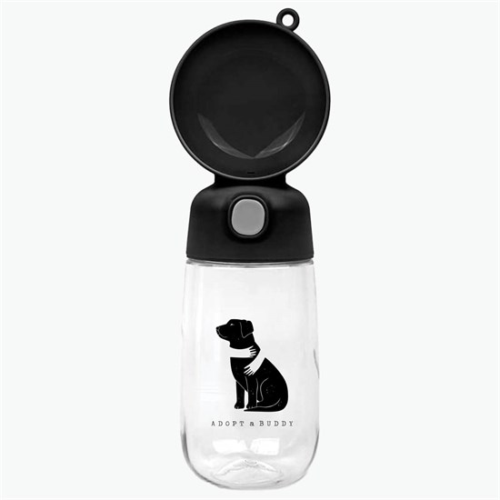 13 oz Pet Water Bottle with Bowl