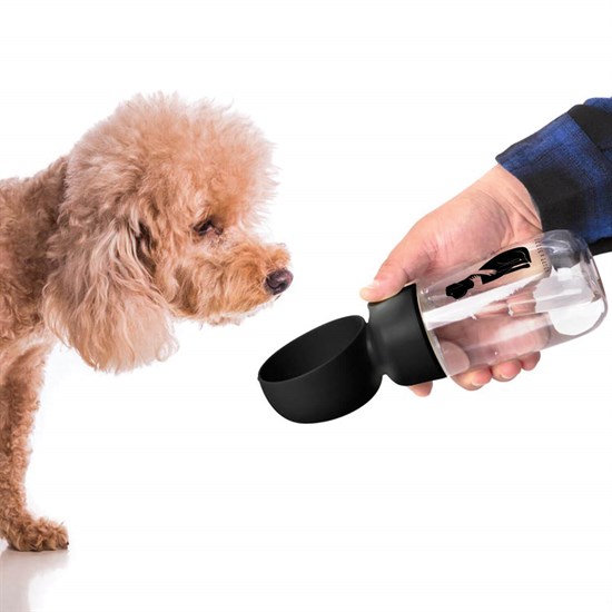 13 oz Pet Water Bottle with Bowl