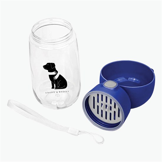 13 oz Pet Water Bottle with Bowl