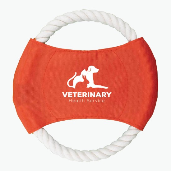 Top Tail Pet Rope Disc Toy