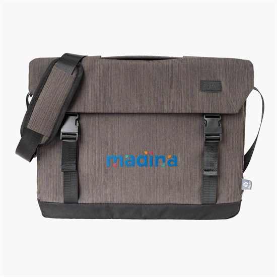 RejuVe Recycled Laptop Brief Bag - Embroidered